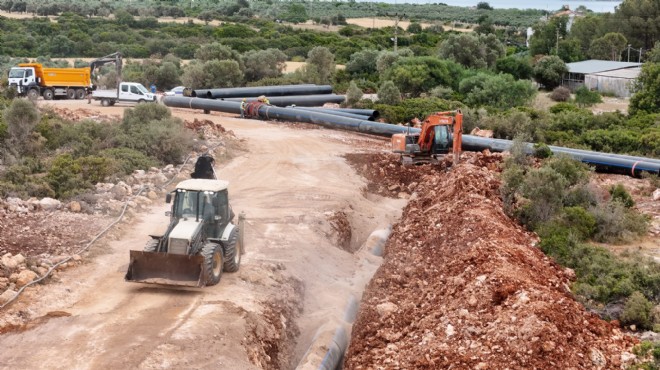 Didim de altyapı çalışmaları devam ediyor