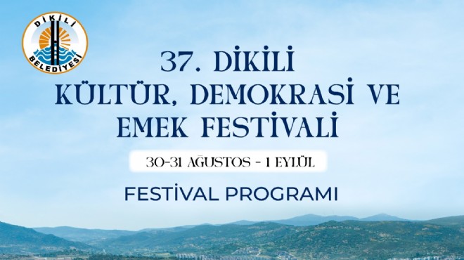 Dikili de festivale davet