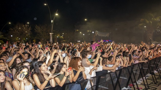 Dikili Festivali ne muhteşem final