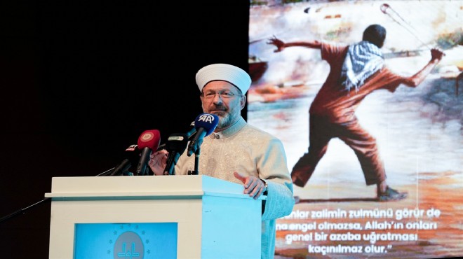 Diyanet İşleri Başkanı Erbaş: Bilgi insanları katletmek için kullanılmamalı!