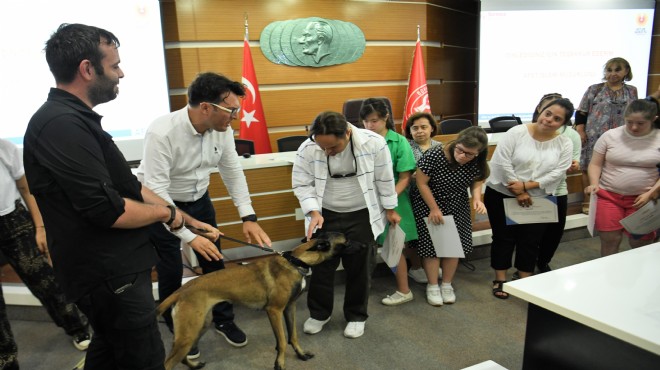 Down sendromlu çocuklara temel afet bilinci eğitimi