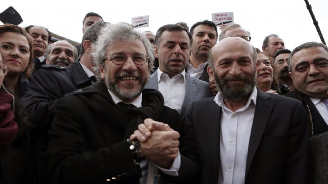 Dündar ve Gül Balçova’da ‘özgürlük’ ödülü alacak