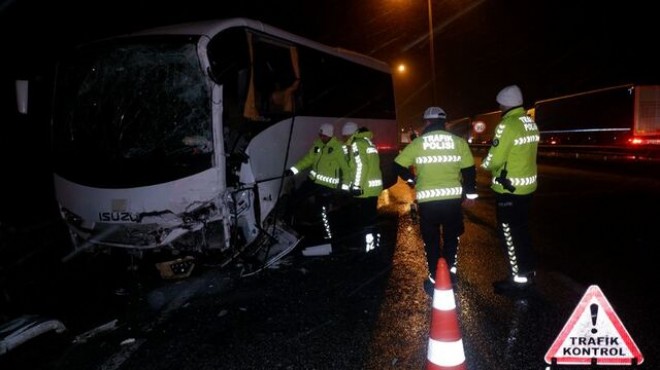 Edirne de kaza: 10 u polis 11 kişi yaralandı