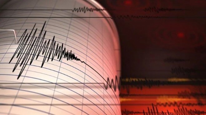 Ege Denizi nde 4,5 büyüklüğünde deprem