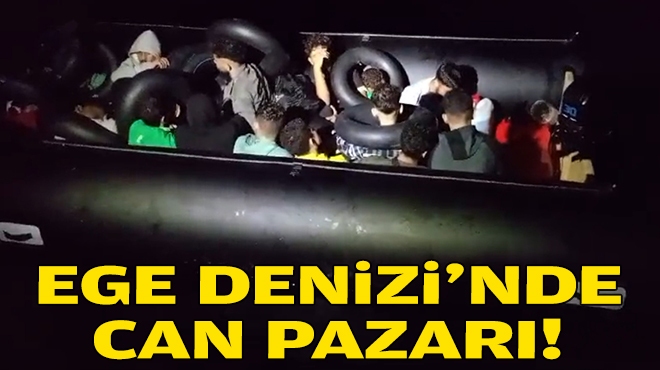 Ege Denizi'nde can pazarı!