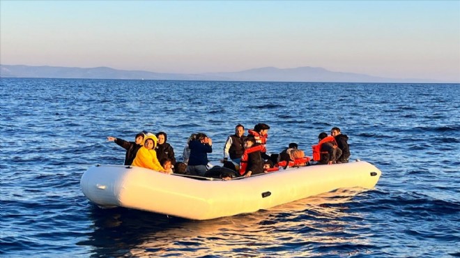 Ege sularında can pazarı... 67 göçmen yakalandı!