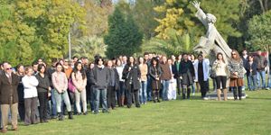 Ege Üniversitesi’nde 10 Kasım hüznü