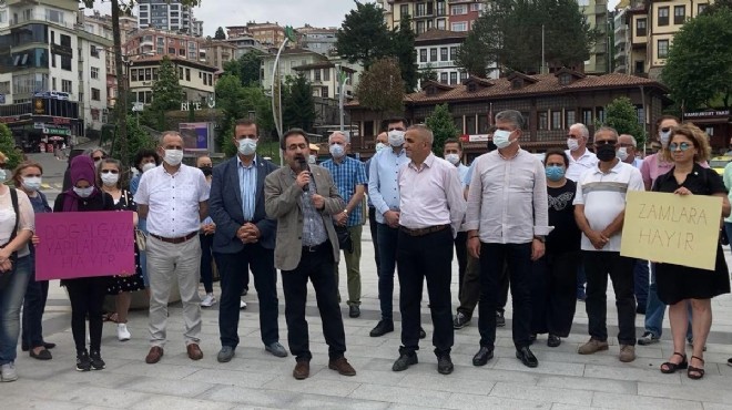 Zammı protesto ediyorlardı, elektrikleri kesildi!