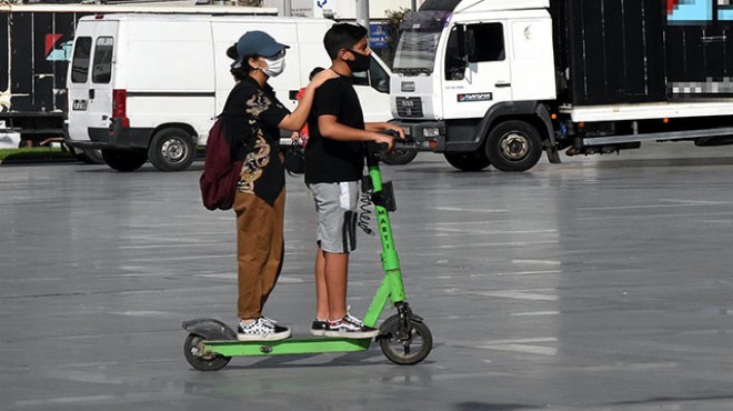 Elektrikli scooter lardaki tehlikeye dikkat!