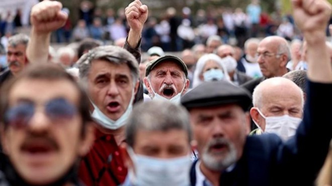 Emeklilerden 2 bin 500 liralık zamma tepki:  Yeter gari  diyoruz!