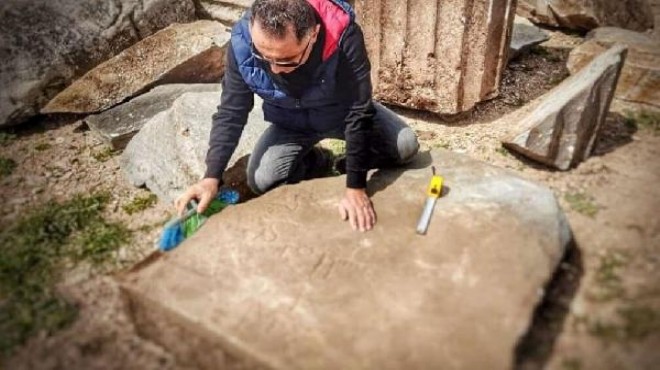 Emeviler dönemine ait... Knidos kazılarında dört yeni kitabe bulundu