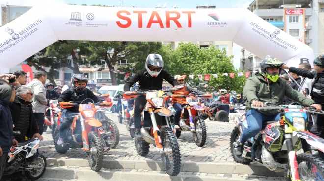 Enduro ve ATV Şampiyonası, Bergama da start aldı