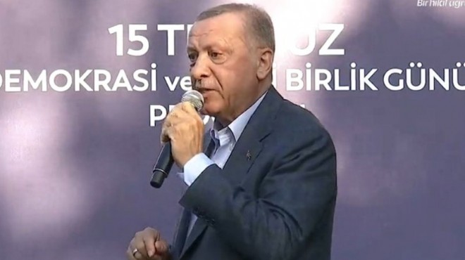 Erdoğan 15 Temmuz anmasına katıldı