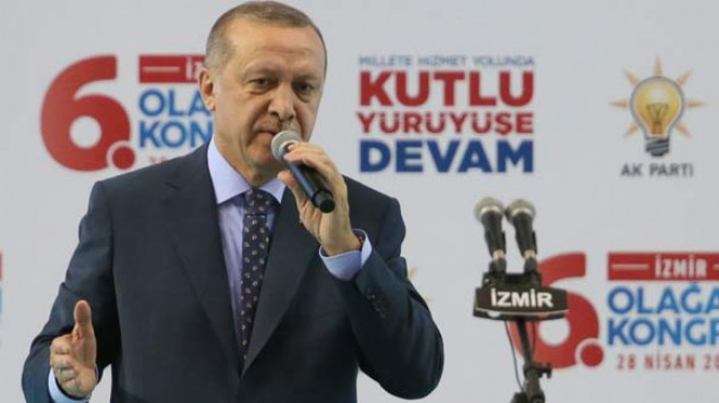 Erdoğan dan ilk seçim mitinginde salvo: İzmir için en ufak proje yapmayanlar...
