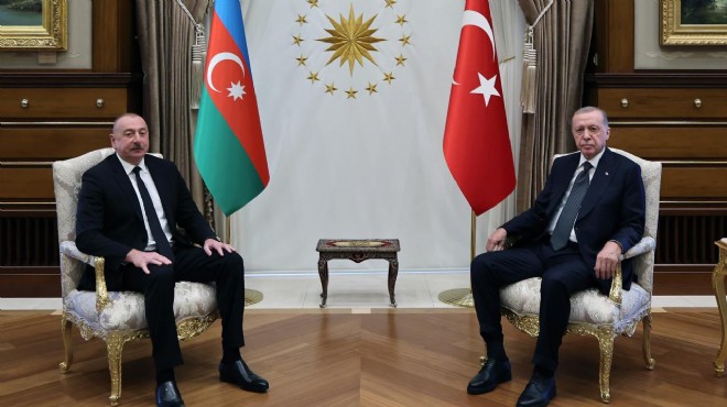 Erdoğan Aliyev görüşmesinde Gazze vurgusu