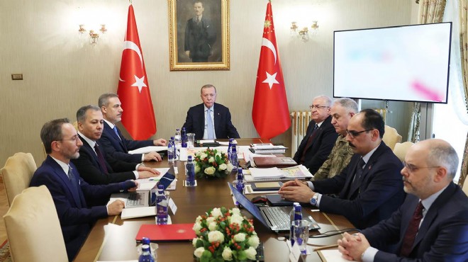 Erdoğan başkanlığında güvenlik zirvesi sona erdi