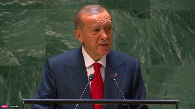 Erdoğan BM Genel Kurulu na hitap etti