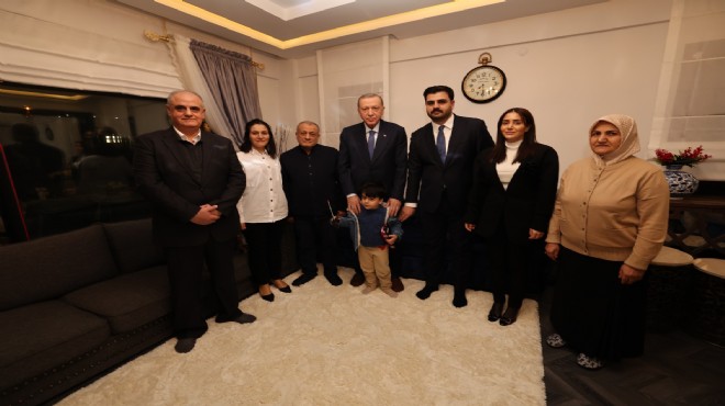 Erdoğan dan İnan ın evine ziyaret