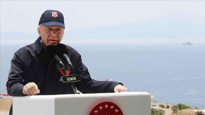 Erdoğan dan İzmir de mesaj seli!