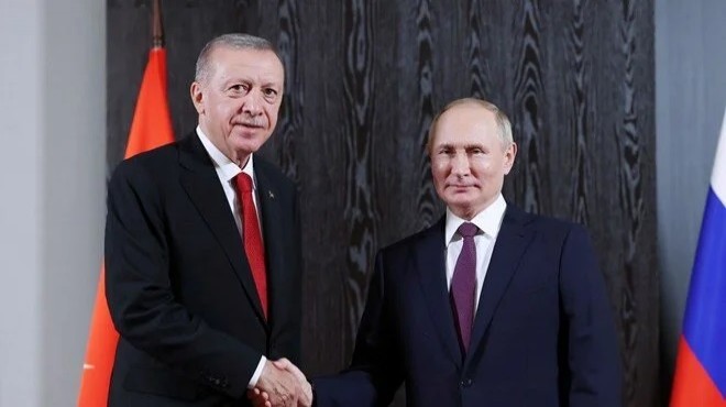 Erdoğan dan Rus lider Putin e destek