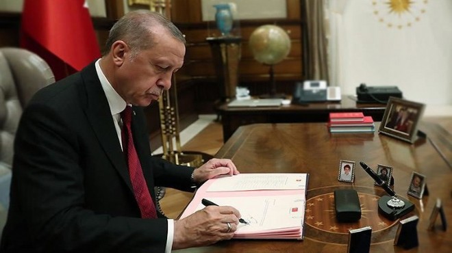 Erdoğan ın atama ve görevden alma kararları yayımlandı