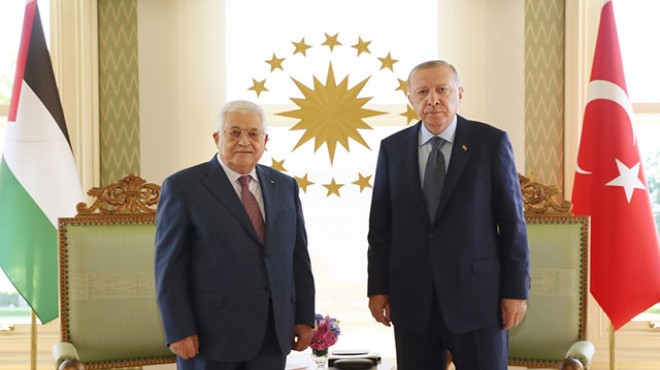 Erdoğan Mahmud Abbas ı kabul etti