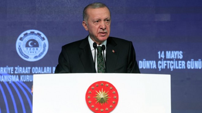 Erdoğan: Organize tarım bölgeleri kuruyoruz