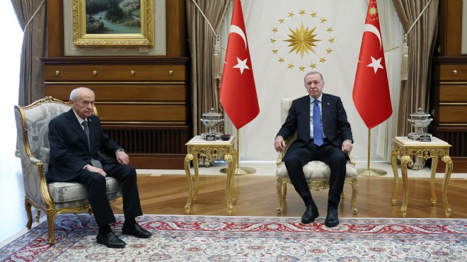 Erdoğan ve Bahçeli den 11 günde ikinci görüşme