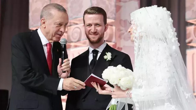 Erdoğan yeğeninin nikah törenine katıldı!