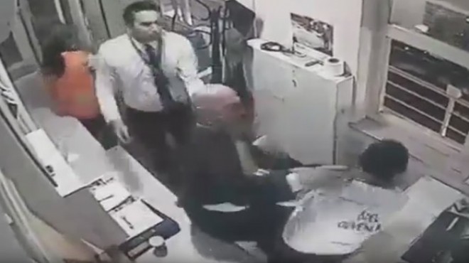 Eski bakan copla güvenlik görevlisi dövdü!