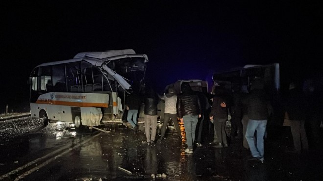 Eskişehir de kaza: 14 kişi yaralandı