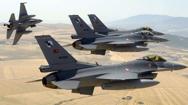 F-16 lar tüm Türkiye de devriyede!