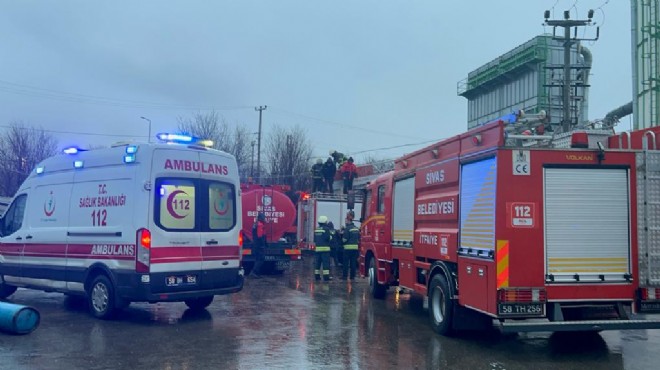 Fabrikada oksijen tüpü patladı: 2 yaralı