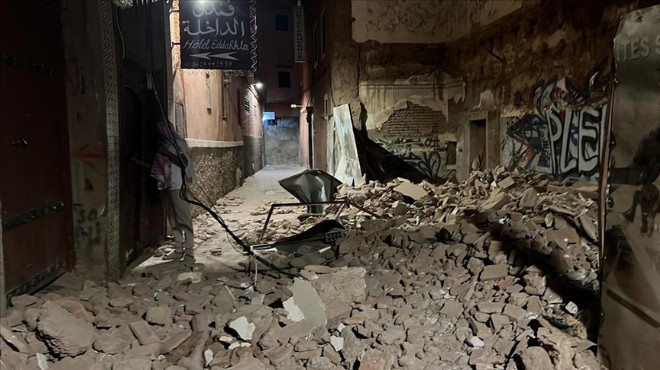 Fas ta 7 büyüklüğünde deprem: 296 ölü, 153 yaralı