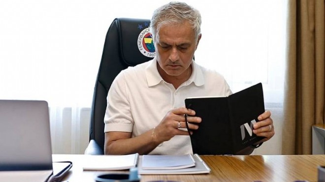 Fenerbahçe den Jose Mourinho nun mesajına yanıt!