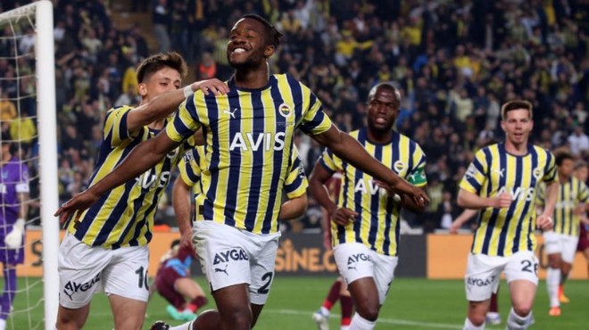 Fenerbahçe Trabzon u 3 golle devirdi