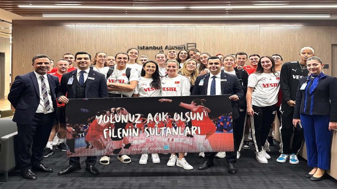 Filenin Sultanları nın olimpiyat yolcuğu başladı