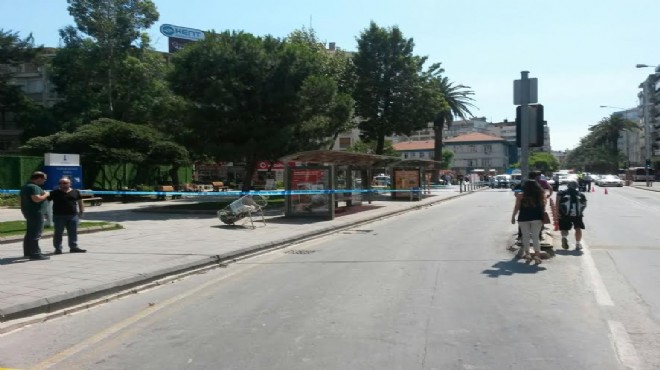 Flaş! Alsancak’ta bomba paniği