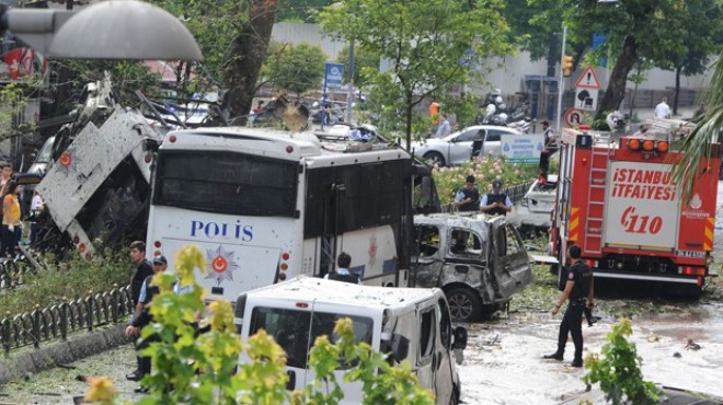 Polis otobüsüne bombalı saldırı: 6 sı polis 11 ölü!