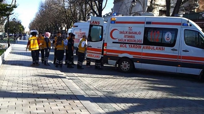 Flaş! Sultanahmet’te patlama: 10 ölü, 15 yaralı