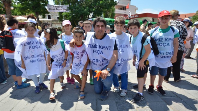 Foça ayağa kalktı:  Temiz Kent  harekatı!