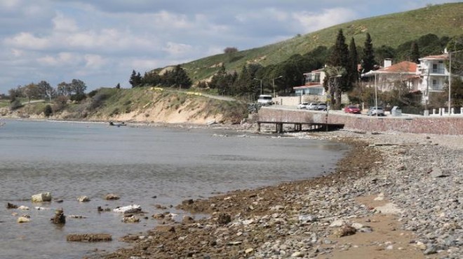 Foça da deniz 20 metre çekildi!