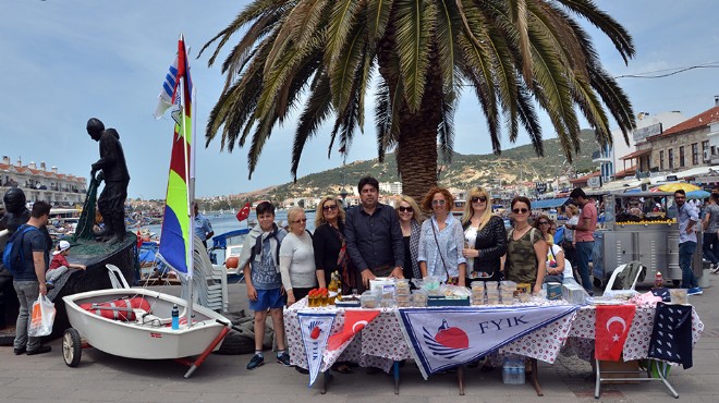 Foça Yelken de yaz heyecanı