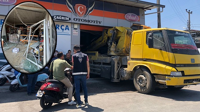 Freni boşaldı... Ortalık savaş alanına döndü!