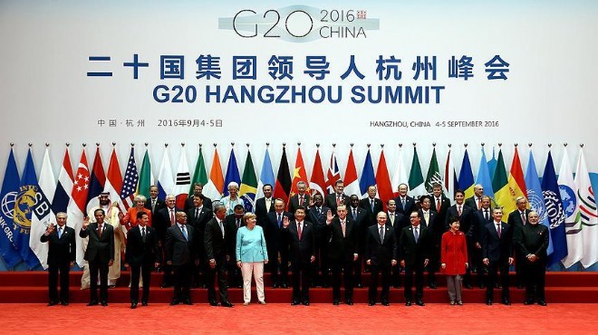 G20 Zirvesi nde bir klasik: Aile fotoğrafı