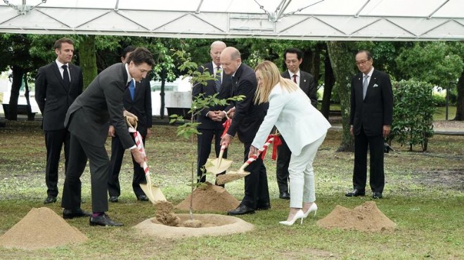 G7 Liderler Zirvesi Japonya da başladı