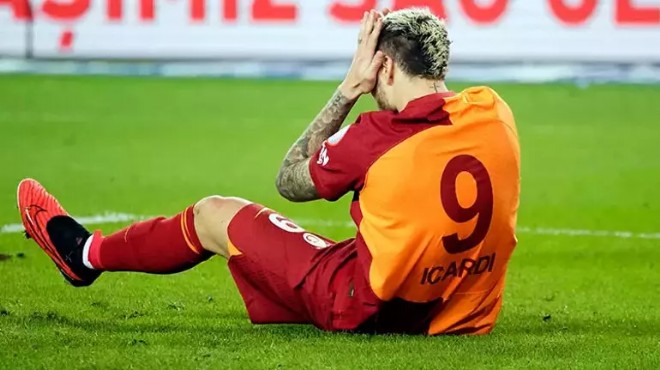 Galatasaray açıkladı: Icardi den kötü haber!