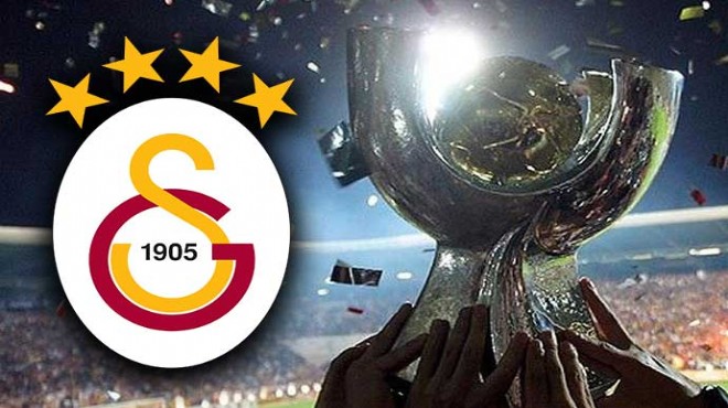 Galatasaray’dan TFF ye ‘Süper Kupa’ başvurusu!