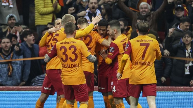 Galatasaray geriden gelerek evinde kazandı