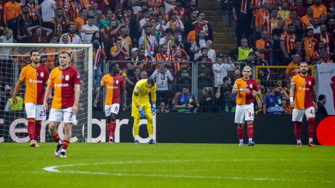 Galatasaray ezdi ama kaybetti!